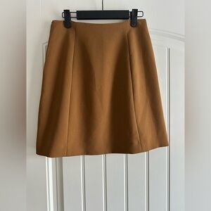Aritzia Babaton Tan Mini Skirt